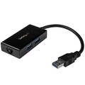 Startech.Com USB 3.0 to Gigabit Ethernet network adapter & 2-port hub USB31000S2H